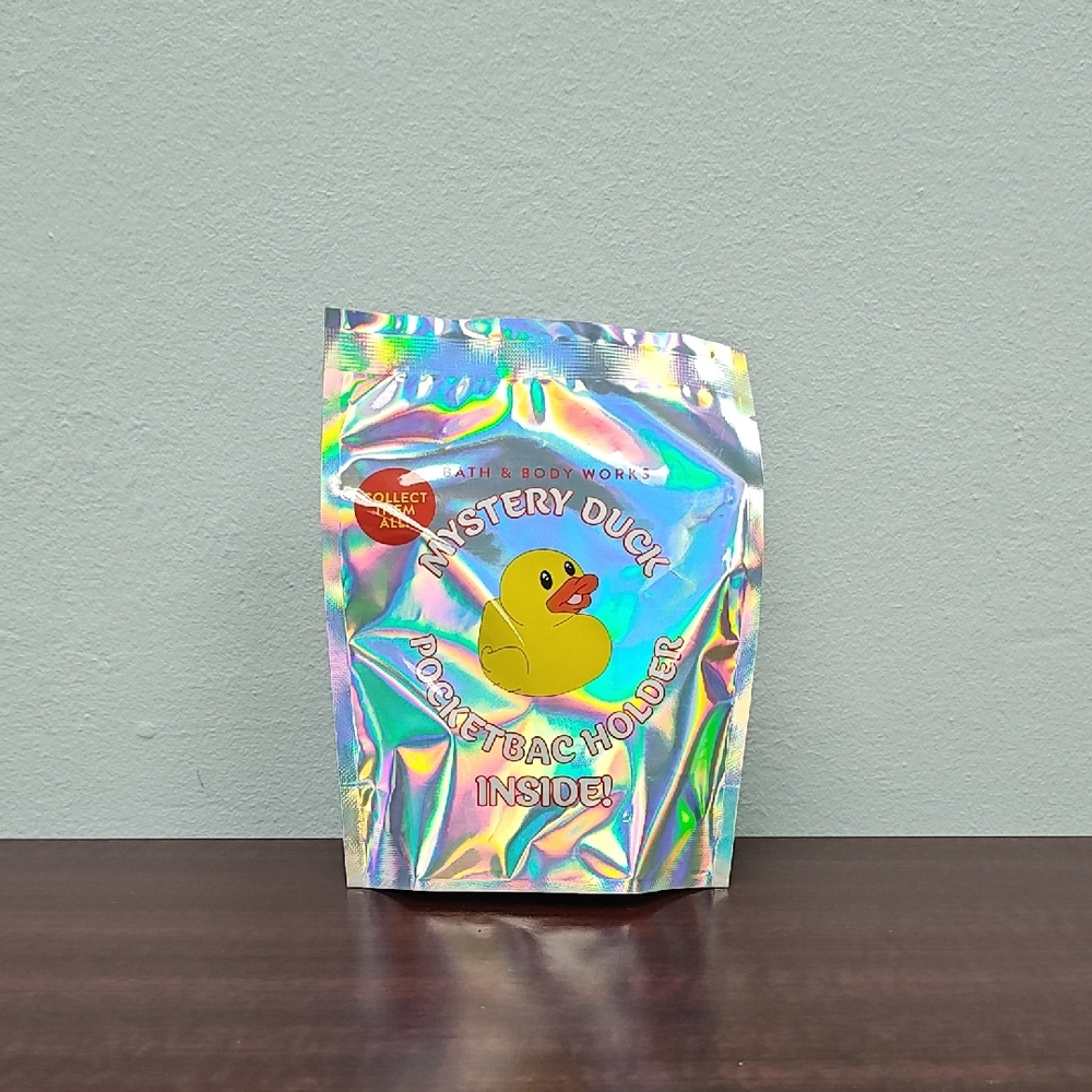 Bath & Body Works Limited Edition Mystery Duck Pocketbac Holder - New & Unopened